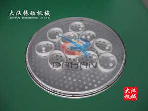 旋振筛子母网架